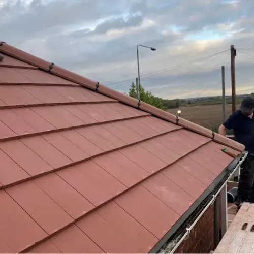Recent roof project